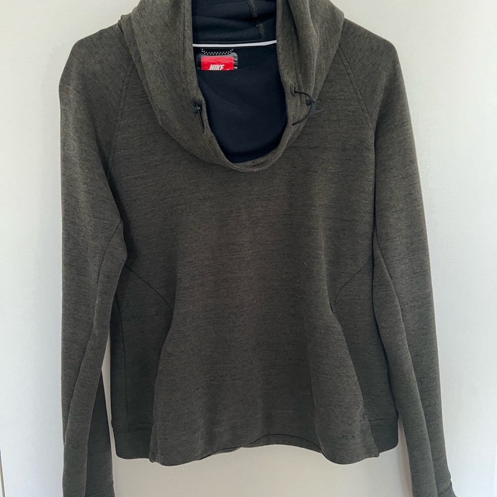 Nike Dri Fit Cowl Neck Hoodie - medium